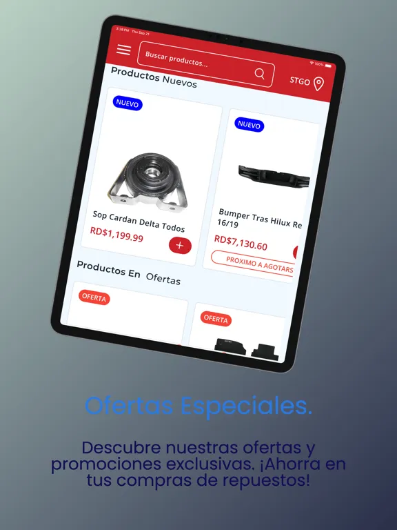 تصاویر La Plaza App iPad 