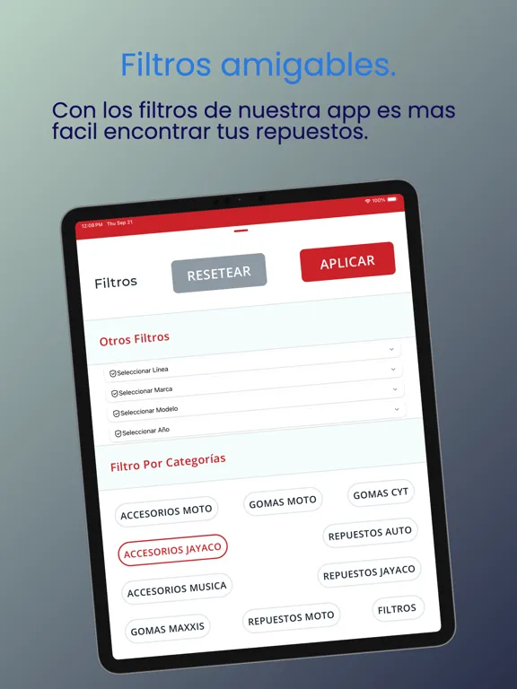 تصاویر La Plaza App iPad 