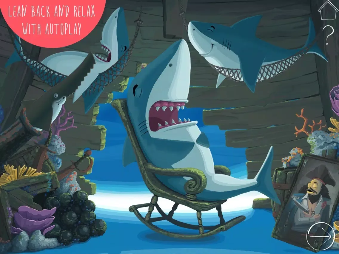 Скриншоты Deep Sea Lullabies Lite - Interactive musical bedtime app for kids iPad 