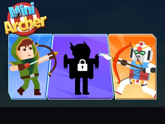 Tangkapan layar Mini Archer™ iPad 