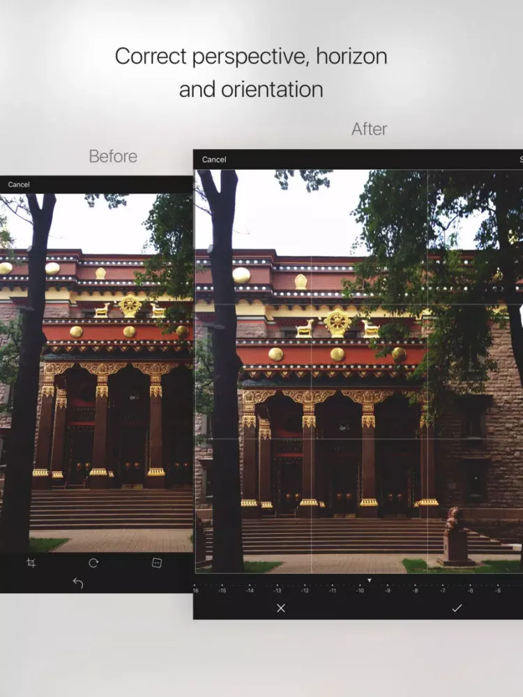 Tangkapan layar CaptureFix iPad 