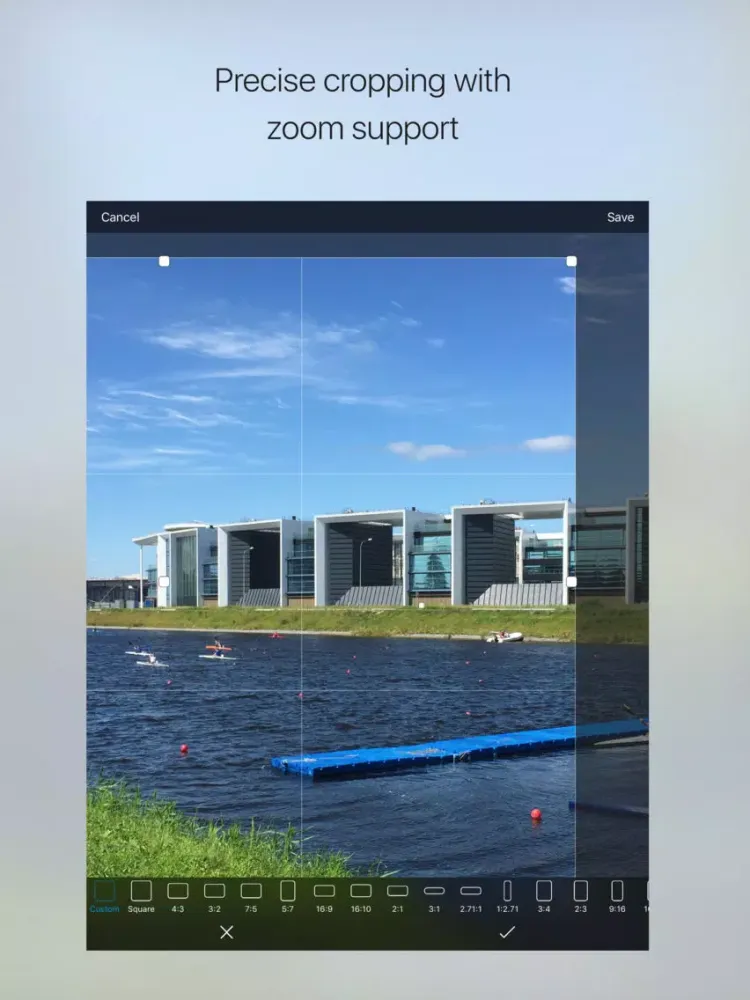 Tangkapan layar CaptureFix iPad 