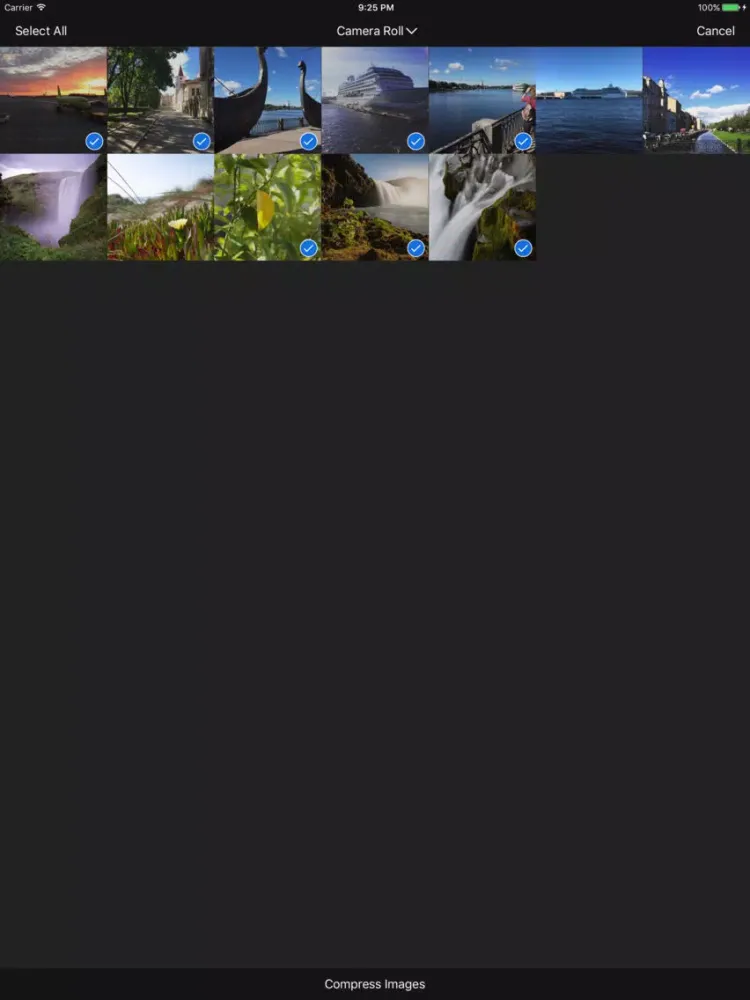 Captures d'écran de MagicShrink - lossless batch photo compressor iPad 