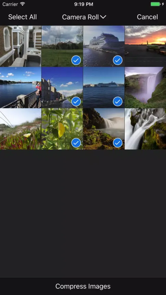 Captures d'écran de MagicShrink - lossless batch photo compressor