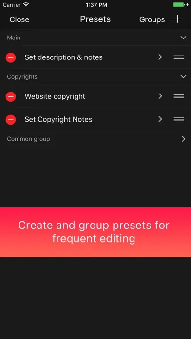 MetaGear - metadata editor স্ক্রিনশট
