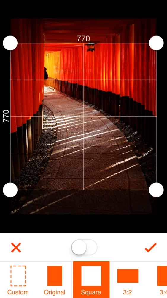 Tangkapan skrin Phoenix Photo Editor