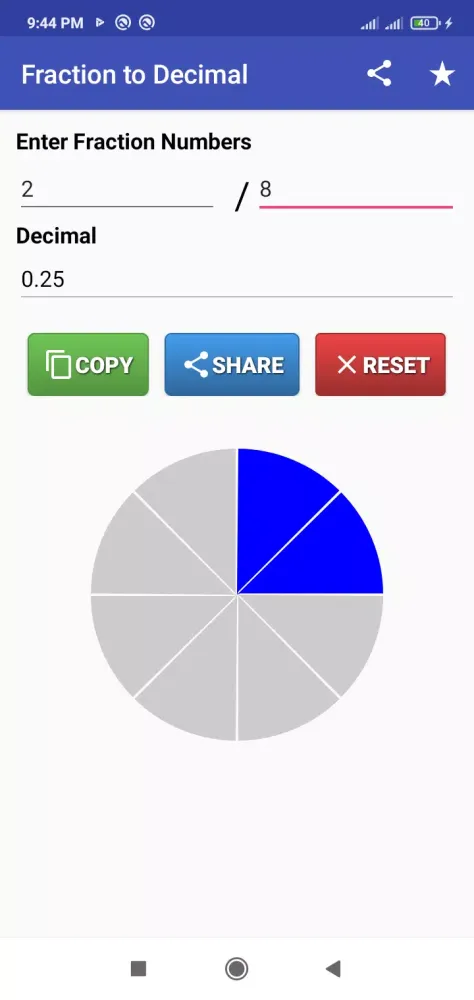 صور Fraction to Decimal Converter