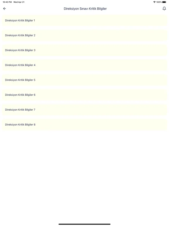 تصاویر Ehliyet Sınavı Soruları - 2023 iPad 
