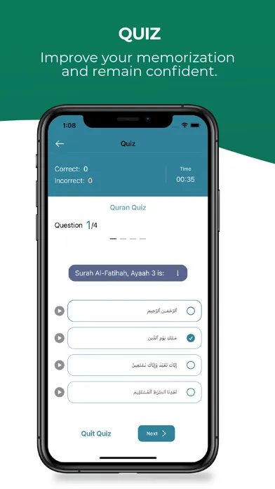 Capturas de pantalla de Memorize Al-Quran