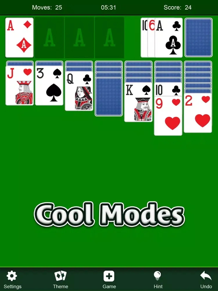 Solitaire ● iPad 应用截图