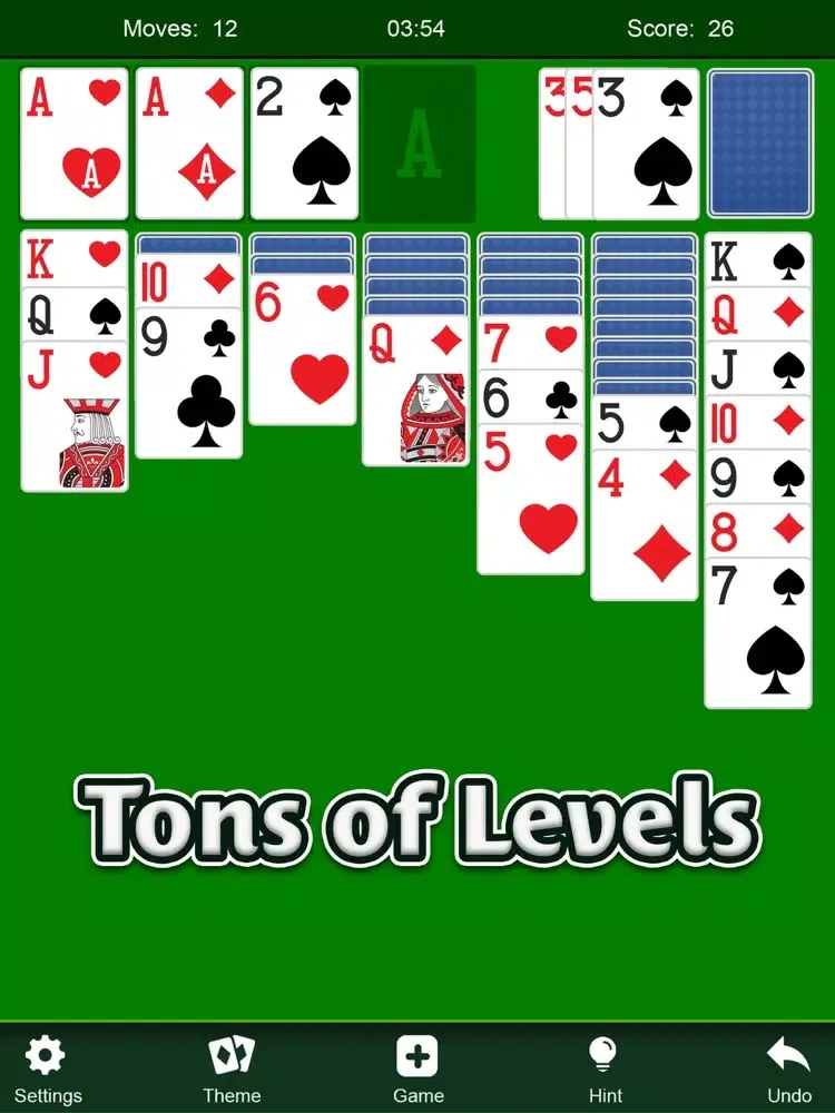 Solitaire ● iPad 应用截图
