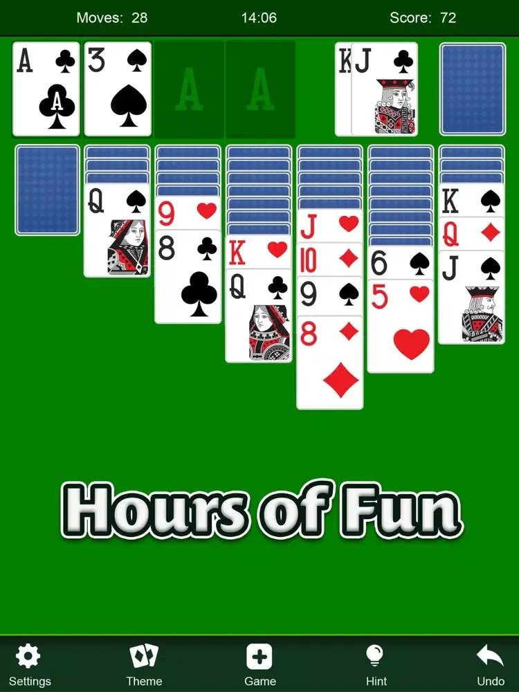 Solitaire ● iPad 应用截图