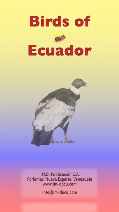 The Birds of Ecuador स्क्रीनशॉट