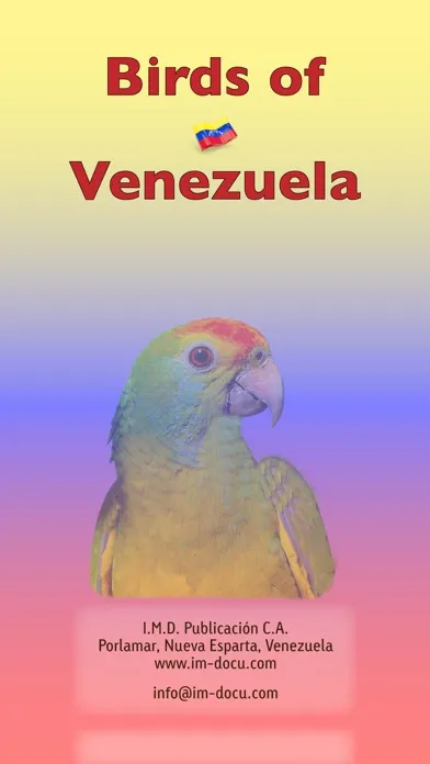 ภาพหน้าจอของ The Birds of Venezuela
