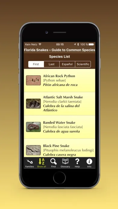Capturas de tela do Florida Snakes