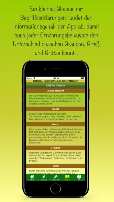 Getreide & Feldfrüchte & Quiz スクリーンショット