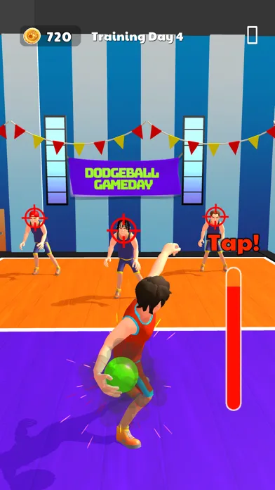 Tangkapan skrin Dodge The Ball 3D