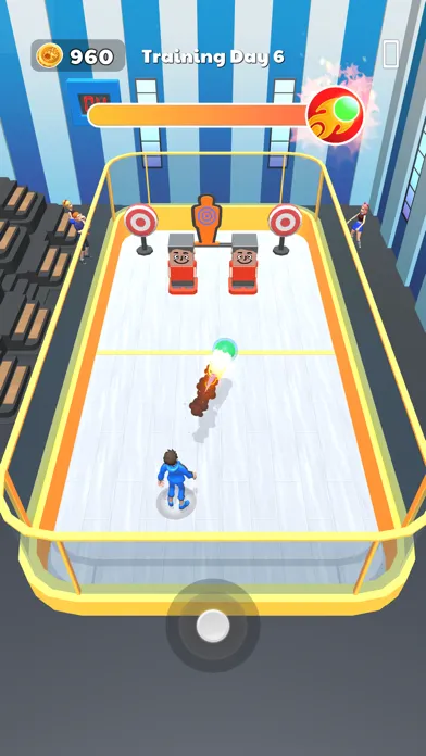 Tangkapan skrin Dodge The Ball 3D