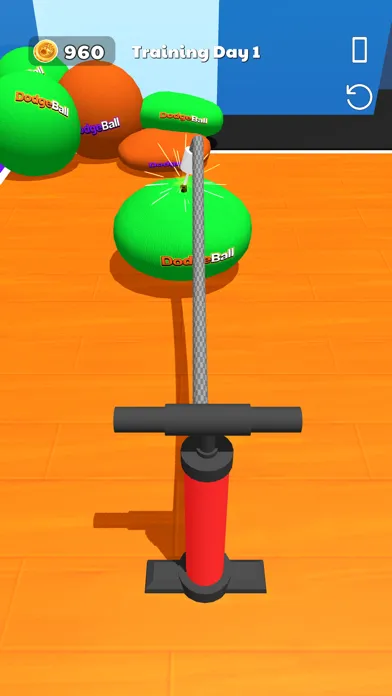 Tangkapan skrin Dodge The Ball 3D