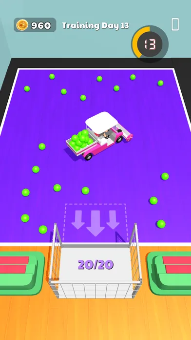 Tangkapan skrin Dodge The Ball 3D