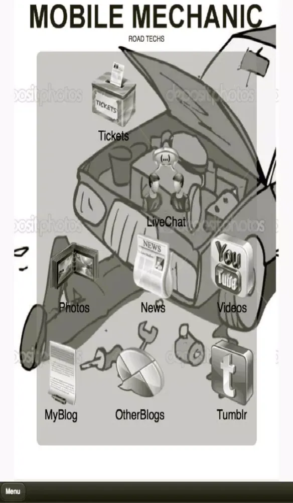 Mobile Mechanic App スクリーンショット