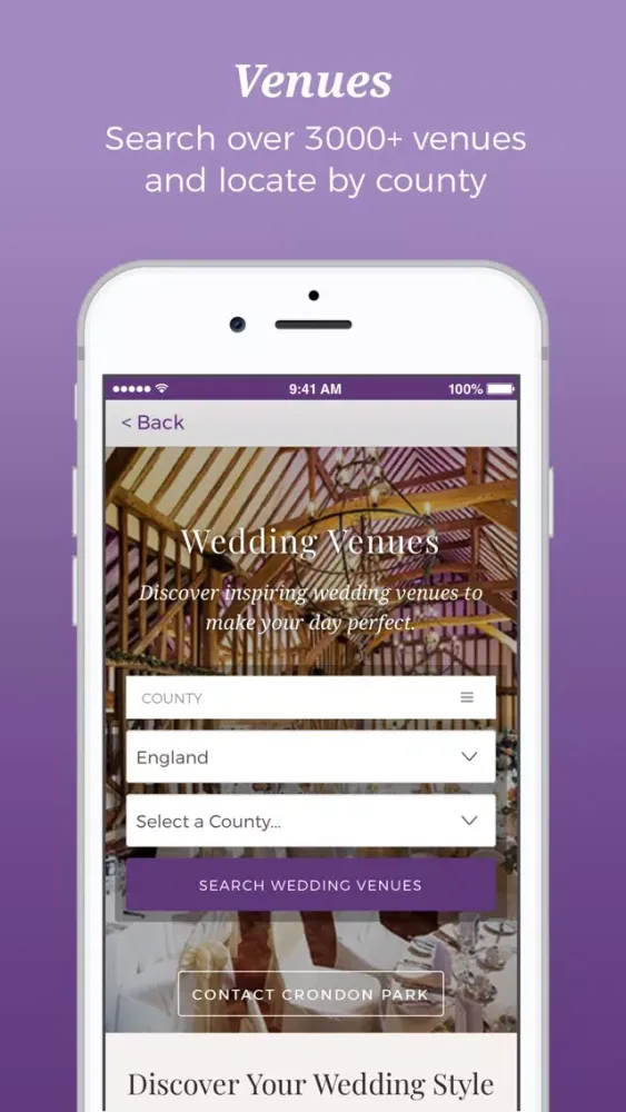 Capturas de tela do Hitched - Wedding Planner