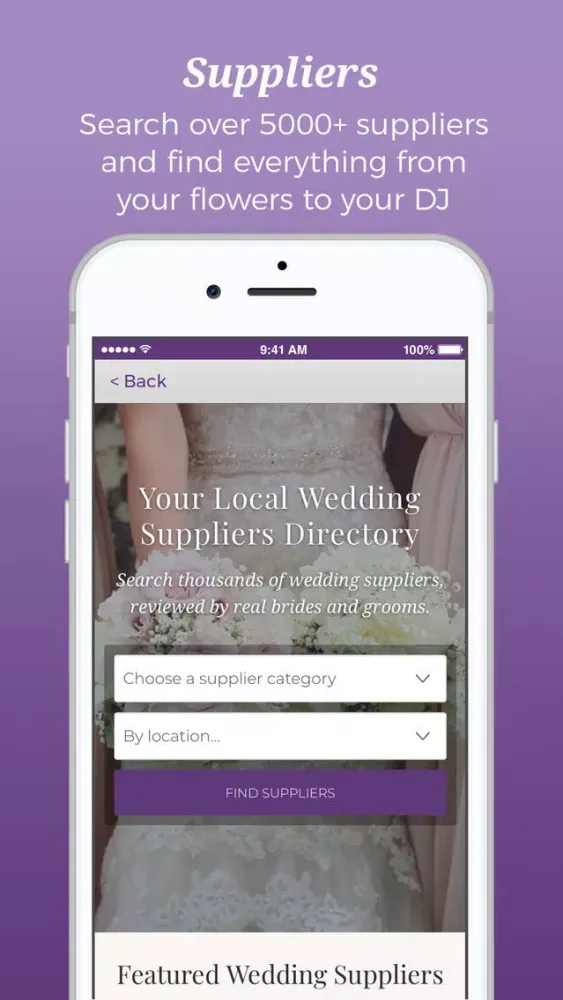Capturas de tela do Hitched - Wedding Planner