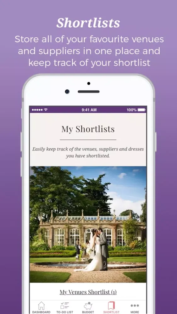 Capturas de tela do Hitched - Wedding Planner