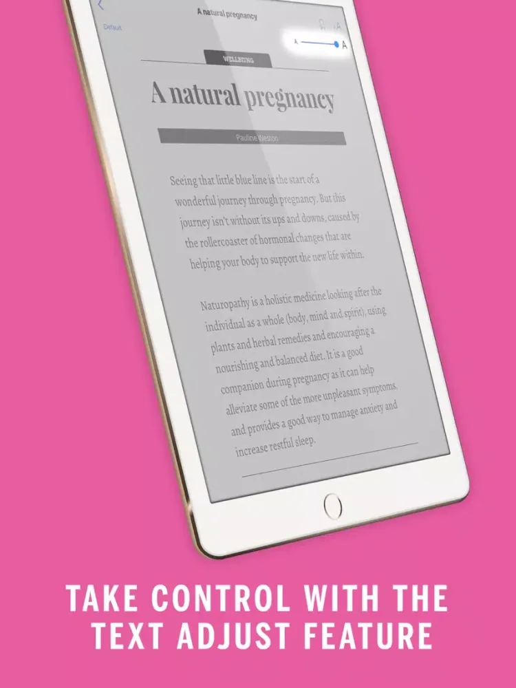 In The Moment Magazine iPad  Screenshots