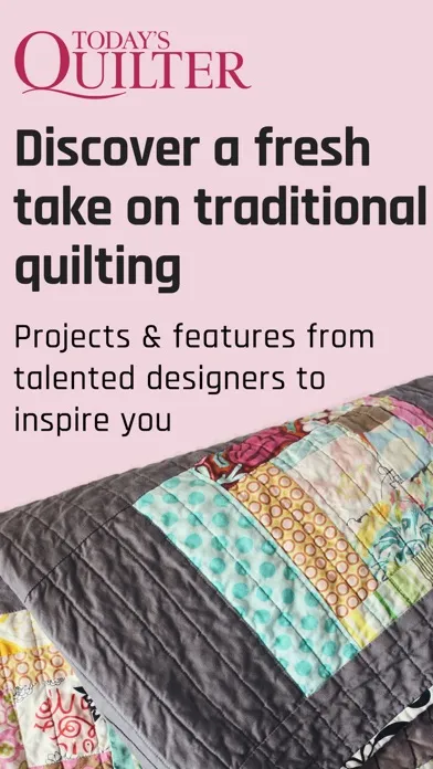 Capturas de pantalla de Today's Quilter Magazine