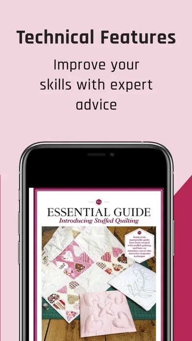 Capturas de pantalla de Today's Quilter Magazine