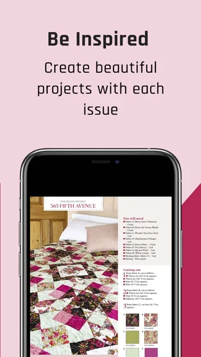 Capturas de pantalla de Today's Quilter Magazine