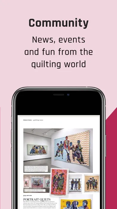 Capturas de pantalla de Today's Quilter Magazine