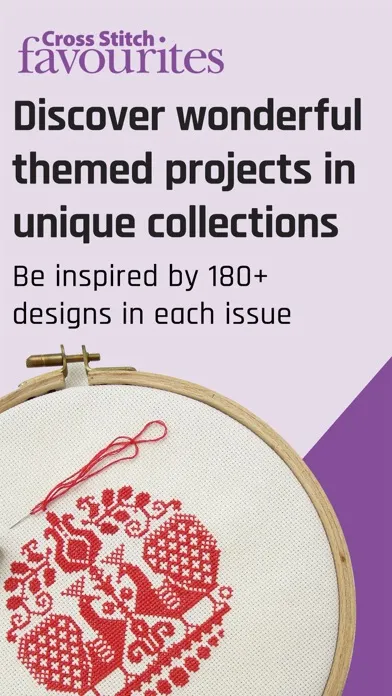 Tangkapan layar Cross Stitch Favourites