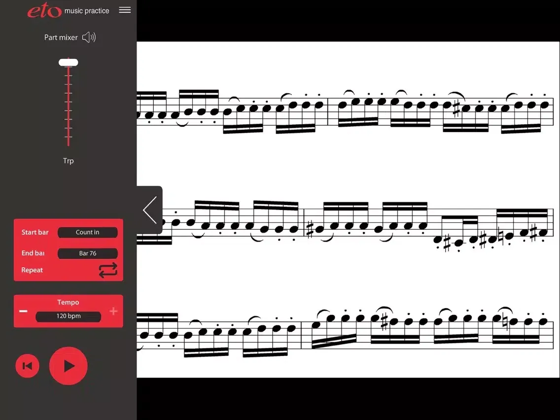 Captures d'écran de Arban Study No. 10 iPad 