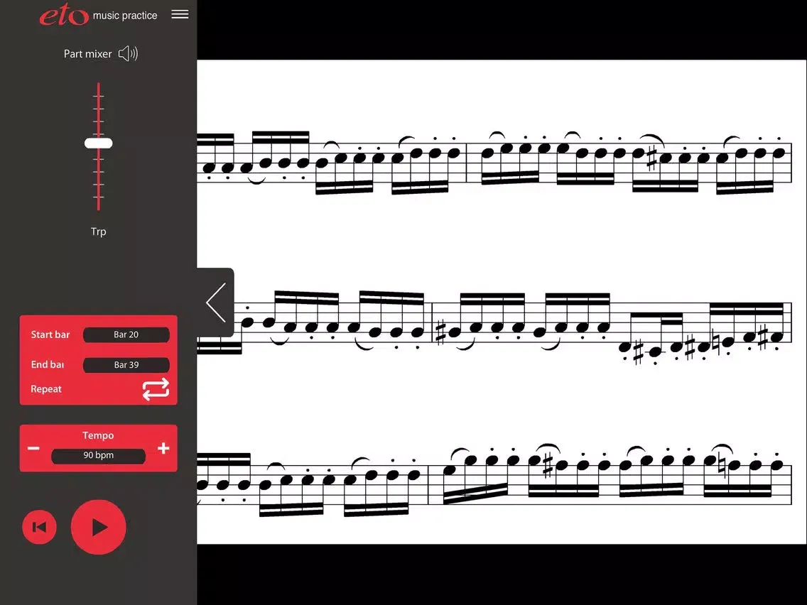 Captures d'écran de Arban Study No. 10 iPad 
