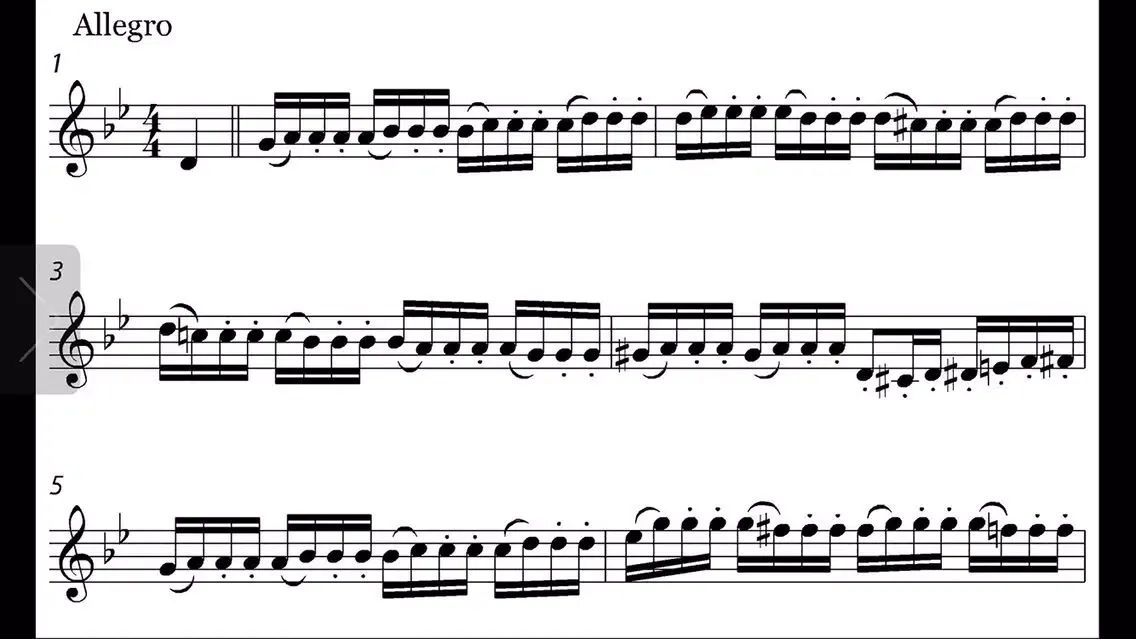 Captures d'écran de Arban Study No. 10