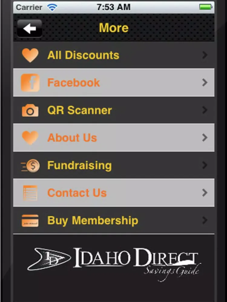Idaho Direct iPad  Ekran Görüntüleri