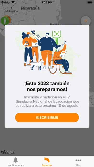 Ảnh chụp màn hình của Simulacro CR