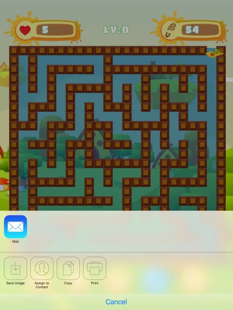 Capturas de tela do Master Maze iPad 