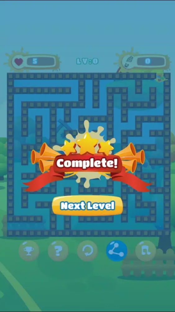 Capturas de tela do Master Maze