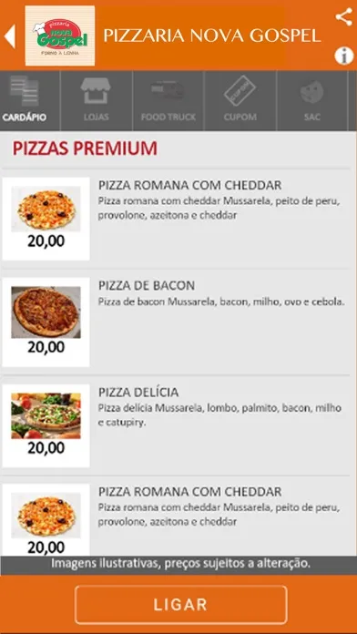Pizzaria Nova Gospel应用截图