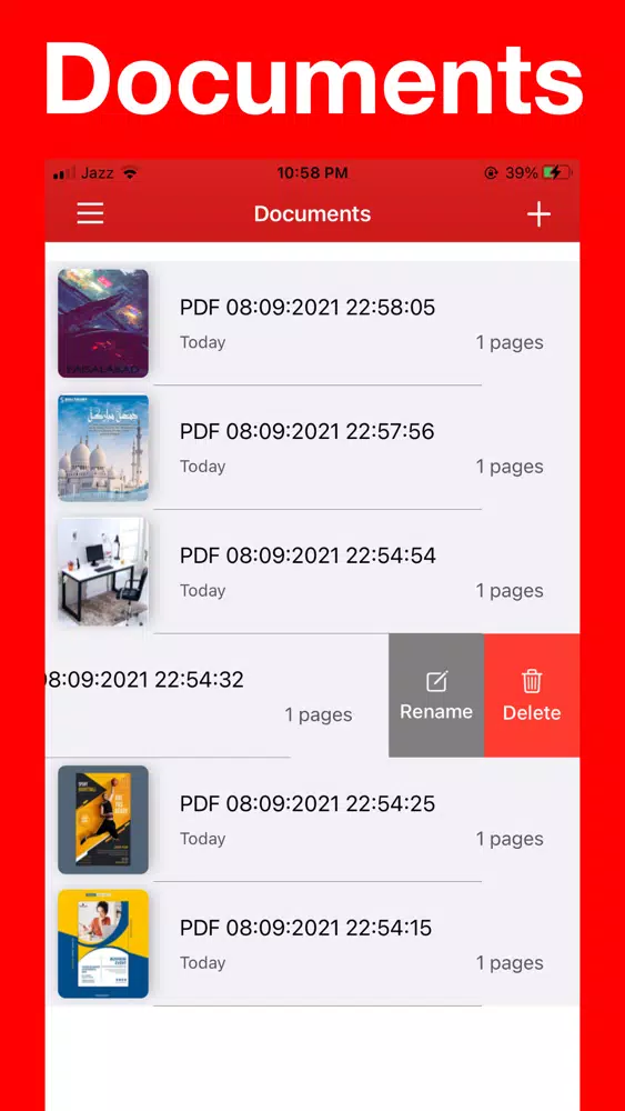 Photos To PDF Converter App سکرین شاٹس