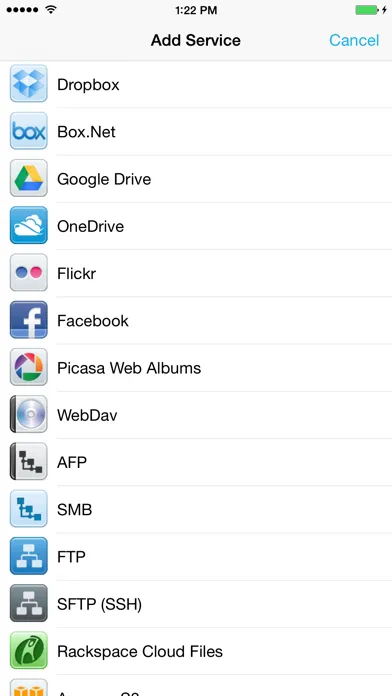 iFiles 스크린샷