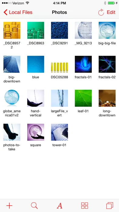 ภาพหน้าจอของ iFiles 2