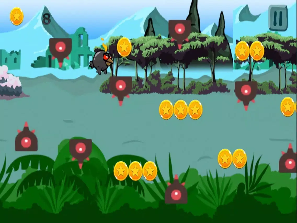 تصاویر Flapy Dark Bird iPad 