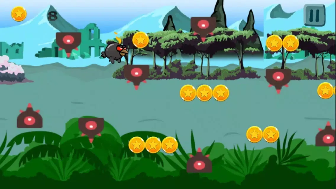 تصاویر Flapy Dark Bird
