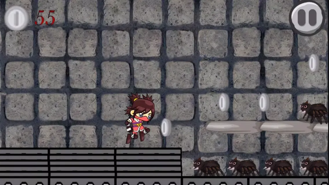 Capturas de tela do Warrior Girl