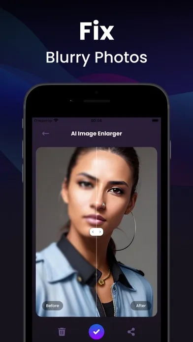 صور AI Image Enhancer App
