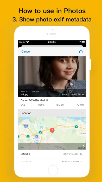 Exif Viewer - Photo Metadata スクリーンショット